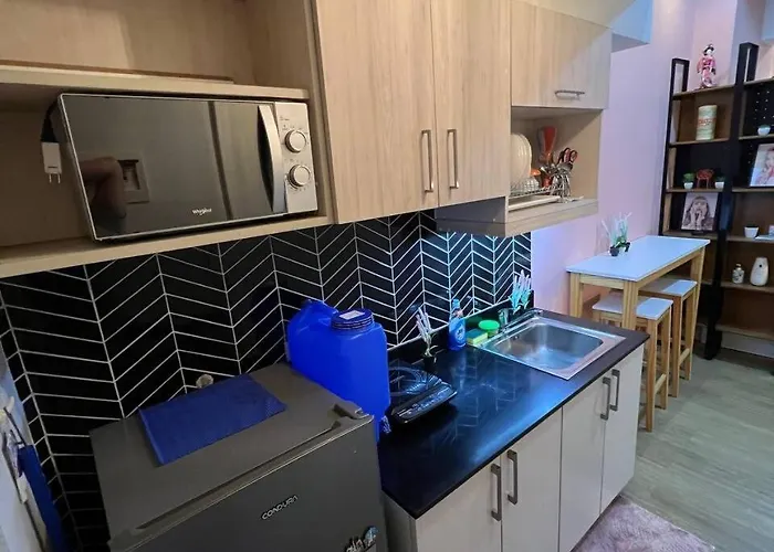Apartment Korean Theme Near Up Town Mall Ateneo Lrt Katipunan Miriam College Netflix Prime Hbo Max